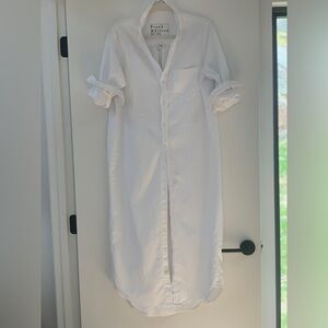 Frank & Eileen RORY White denim  Long Sleeve M